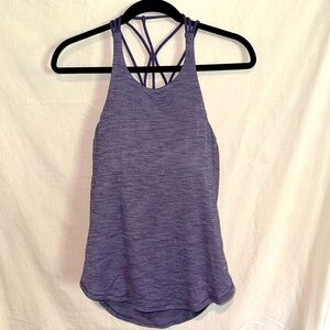 Super cute back detail Lululemon top. Size 4